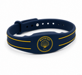 Pulsera Waymino azul marino con concha dorada, Edición Fundadores
